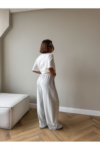 Брюки THE.WOMAN 0380 серый - фото 3