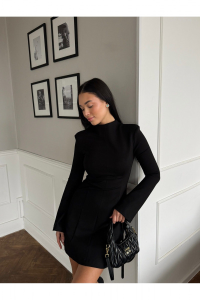 Платье THE.WOMAN 0388 черный - фото 1
