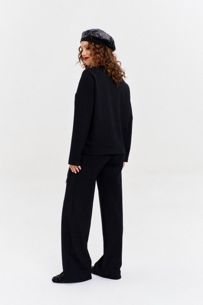 Джемпер AVE RARA 2252 черный - фото 4