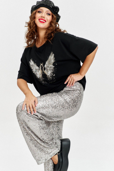 Джемпер AVE RARA 2255 черный - фото 2