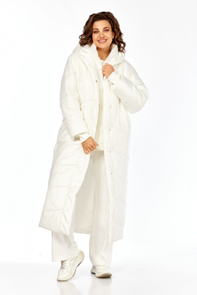 Пальто Диомант 2128 экри - фото 9