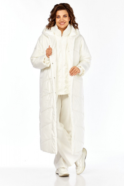 Пальто Диомант 2128 экри - фото 2