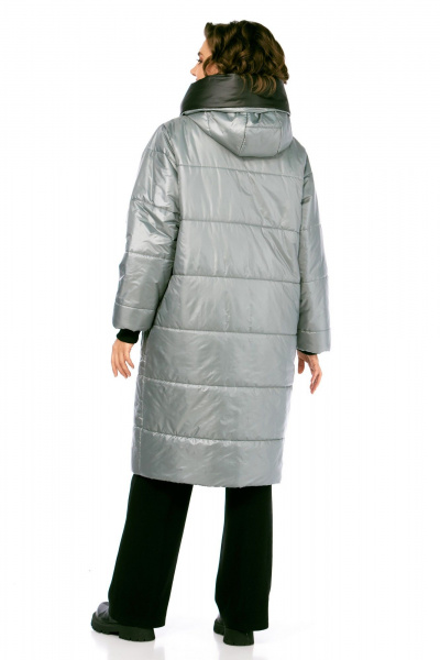 Пальто Диомант 2129 серый - фото 6