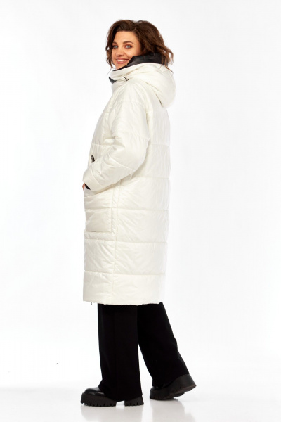 Пальто Диомант 2129 экри - фото 10