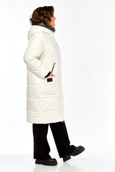 Пальто Диомант 2129 экри - фото 9