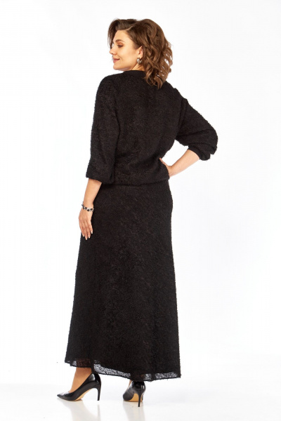 Джемпер, юбка Диомант 2139 черный - фото 5