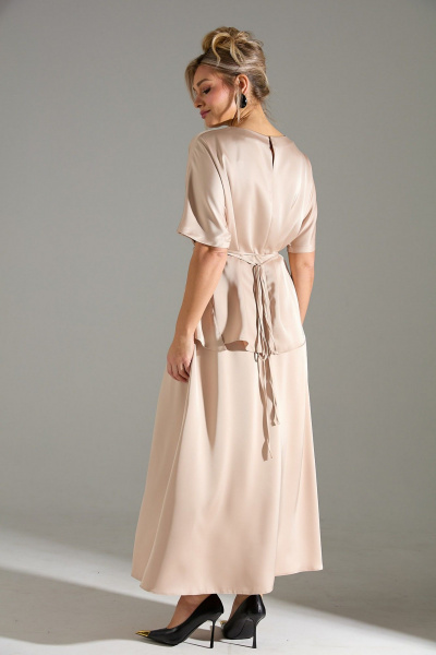 Блуза, юбка LM К1180114 золотой - фото 7