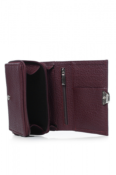 Кошелек-монетница Galanteya 44120.25с2425к45 сливовый - фото 3