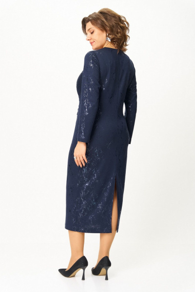 Платье Koketka i K 1323-1 синий - фото 8