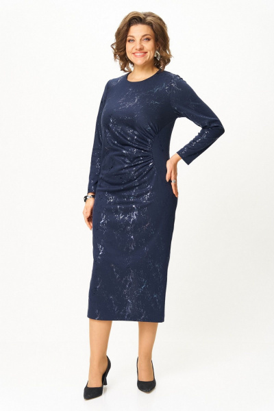 Платье Koketka i K 1323-1 синий - фото 2