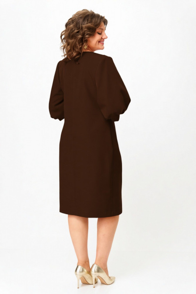 Платье БАГРЯНИЦА 3170 горький_шоколад - фото 2