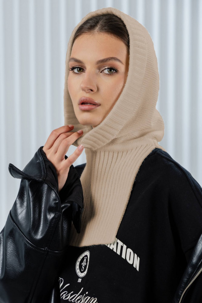 Капор Romgil РВ0362-ШЕ5 светло-бежевый - фото 3