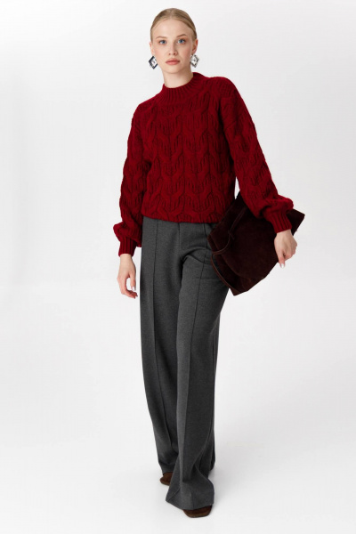 Брюки Romgil РП0091-ВИ5 серый-меланж - фото 6