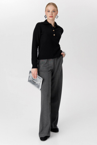 Брюки Romgil РП0091-ВИ5 серый-меланж - фото 1