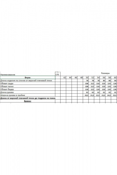 Блуза EVA GRANT 7174-1В белый - фото 14