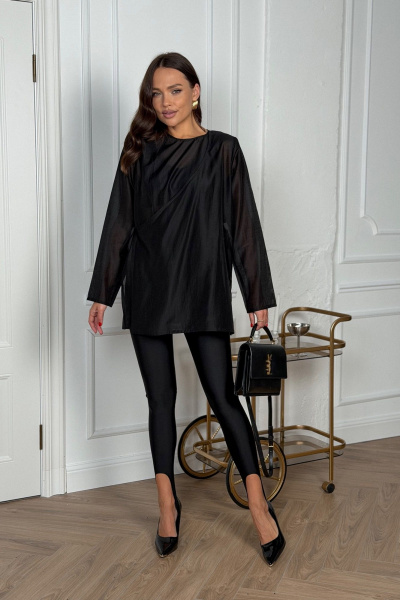 Блуза DAVA 4210 черный - фото 7