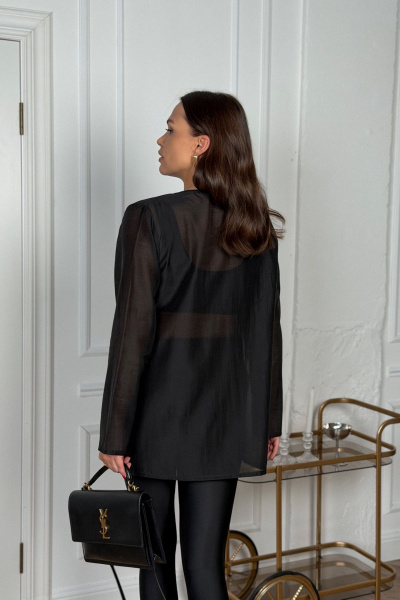 Блуза DAVA 4210 черный - фото 3