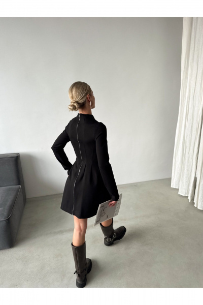 Платье THE.WOMAN 0382 черный - фото 4