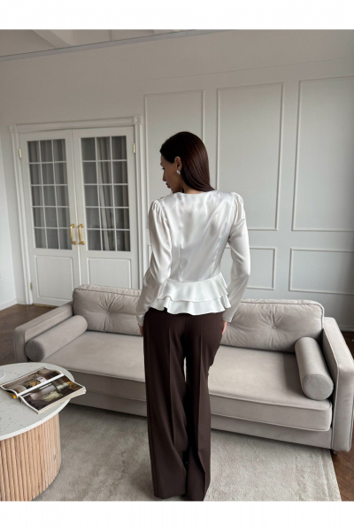 Блуза THE.WOMAN 0379 белый - фото 2