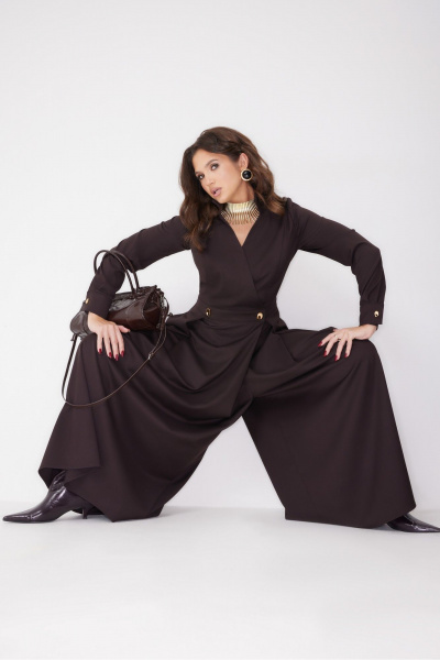 Комбинезон ElPaiz 1312 шоколад - фото 3