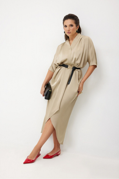 Платье ElPaiz 1314 золото - фото 2