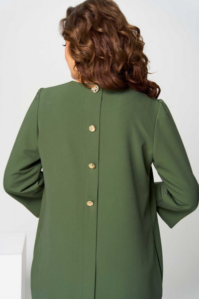 Платье Асолия 2711 зеленый - фото 7