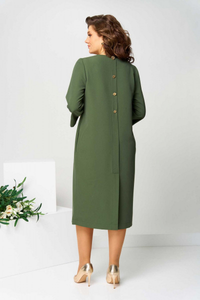 Платье Асолия 2711 зеленый - фото 2