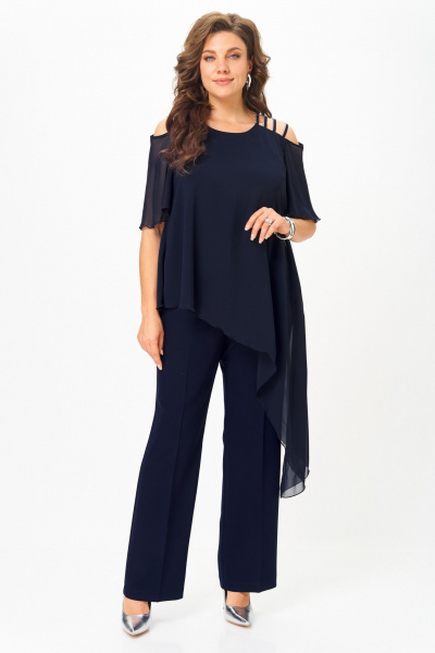 Брюки, туника ANASTASIA MAK 1305 синий - фото 2