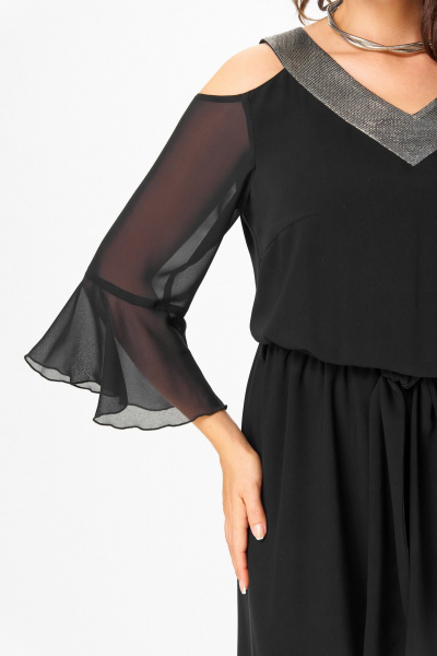 Комбинезон ANASTASIA MAK 1306 черный - фото 9