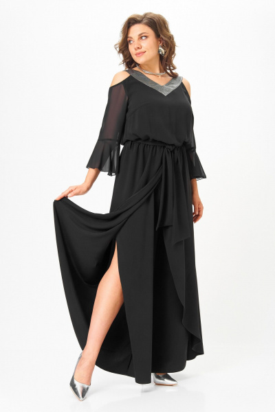 Комбинезон ANASTASIA MAK 1306 черный - фото 1