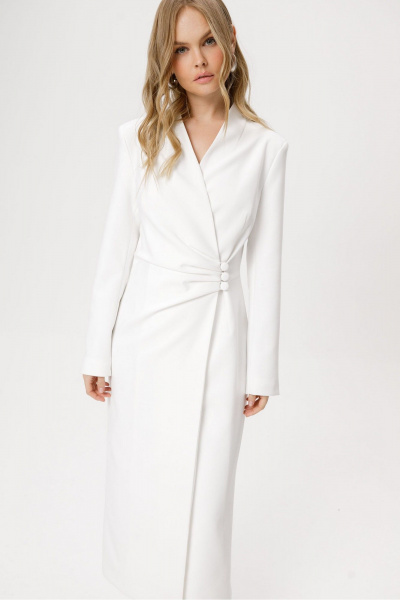 Платье PiRS 6299 белый - фото 7