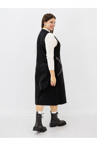 Платье Ollsy 01627 черный - фото 3