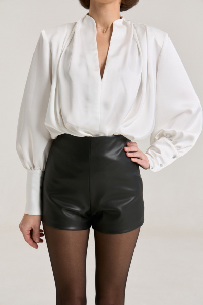 Блуза THE NAME 2453 молочный - фото 3