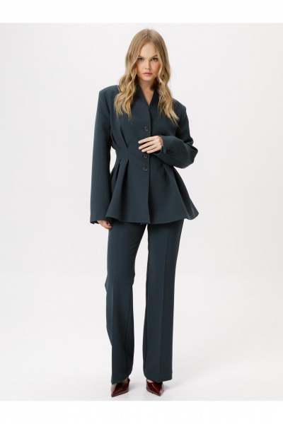 Брюки, жакет PiRS 6341 еловый - фото 1