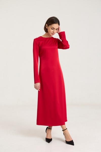 Платье THE NAME 2459 красный - фото 7