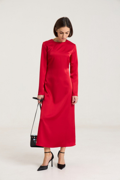 Платье THE NAME 2459 красный - фото 5