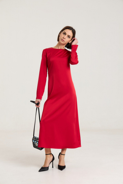 Платье THE NAME 2459 красный - фото 4