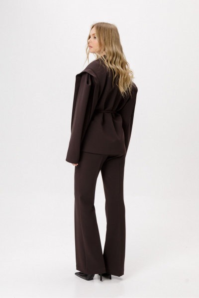 Брюки PiRS 6343 коричневый - фото 3