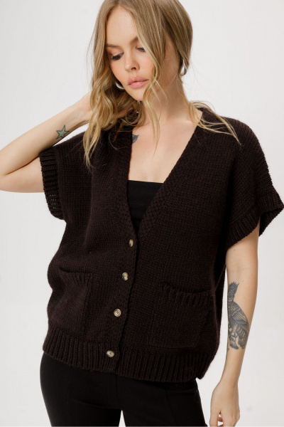 Жилет PiRS 6345 горький_шоколад - фото 2