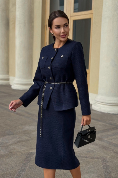 Жакет, юбка Urs 25-568-1 - фото 14