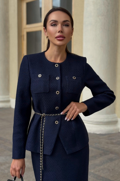 Жакет, юбка Urs 25-568-1 - фото 6