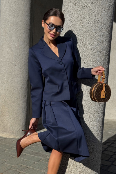 Жакет, юбка Urs 24-414-3 - фото 13