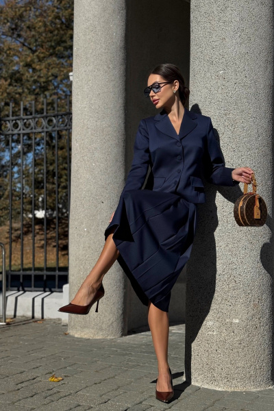 Жакет, юбка Urs 24-414-3 - фото 11