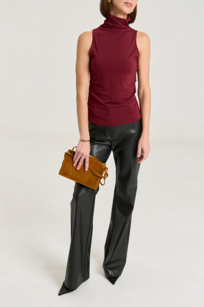 Джемпер THE NAME 2473 вишня - фото 8