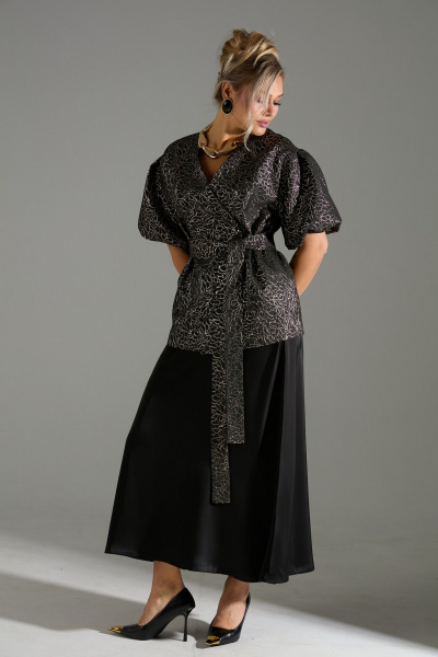 Жакет, юбка LM К1140110 парча - фото 6