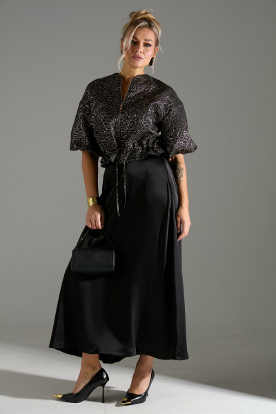 Жакет, юбка LM К1340114 парча - фото 7