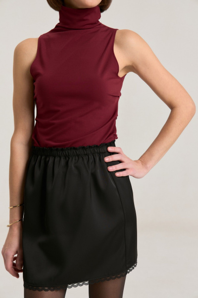 Юбка THE NAME 2440 черный - фото 6