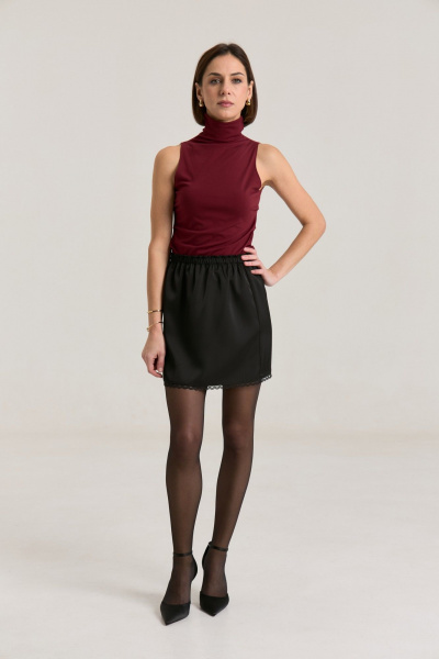 Юбка THE NAME 2440 черный - фото 1