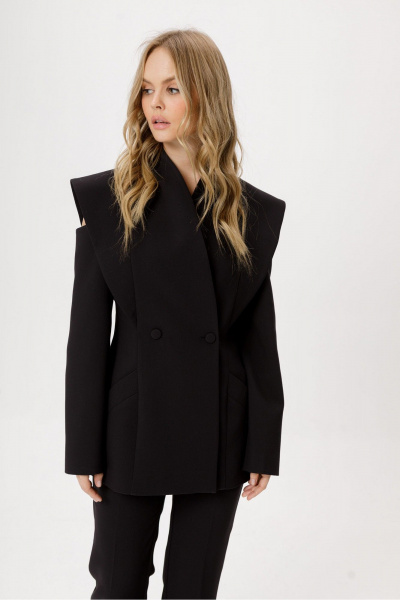 Жакет PiRS 6368 черный - фото 6