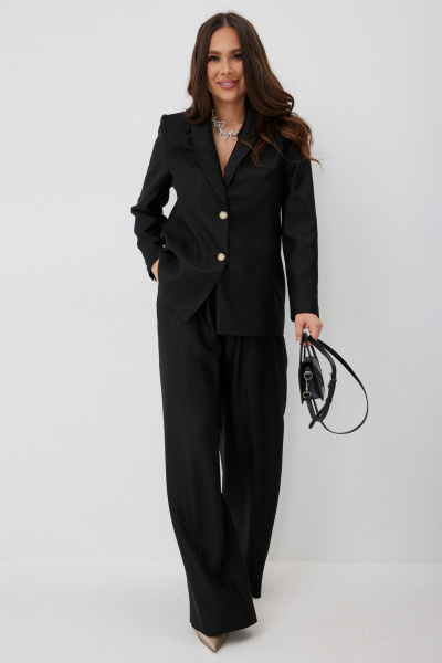 Брюки, жакет Магия моды 2659 черный - фото 6